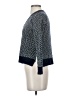 Jonathan Simkhai 100% Acrylic Chevron-herringbone Blue Pullover Sweater Size S - photo 5