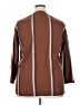 Roucha 100% Cotton Stripes Brown 3/4 Sleeve Blouse Size XL (estimated) - photo 2