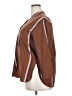 Roucha 100% Cotton Stripes Brown 3/4 Sleeve Blouse Size XL (estimated) - photo 5