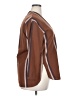 Roucha 100% Cotton Stripes Brown 3/4 Sleeve Blouse Size XL (estimated) - photo 4