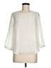 The Limited 100% Polyester Ivory 3/4 Sleeve Blouse Size M - photo 1