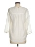 The Limited 100% Polyester Ivory 3/4 Sleeve Blouse Size M - photo 2