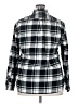 JACHS 100% Cotton Plaid Gray Long Sleeve Button-Down Shirt Size XL - photo 2