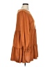 Unbranded 100% Polyester Solid Brown Casual Dress Size XL - photo 4