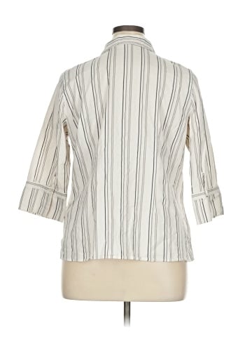 SONOMA life + style 3/4 Sleeve Button-Down Shirt (view 2)