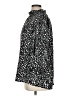 Unbranded 100% Polyester Animal Print Black 3/4 Sleeve Blouse Size XL - photo 5