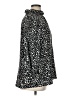 Unbranded 100% Polyester Animal Print Black 3/4 Sleeve Blouse Size XL - photo 4