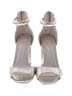 Lulus Metallic Silver Gold Sandals Size 7 - photo 2