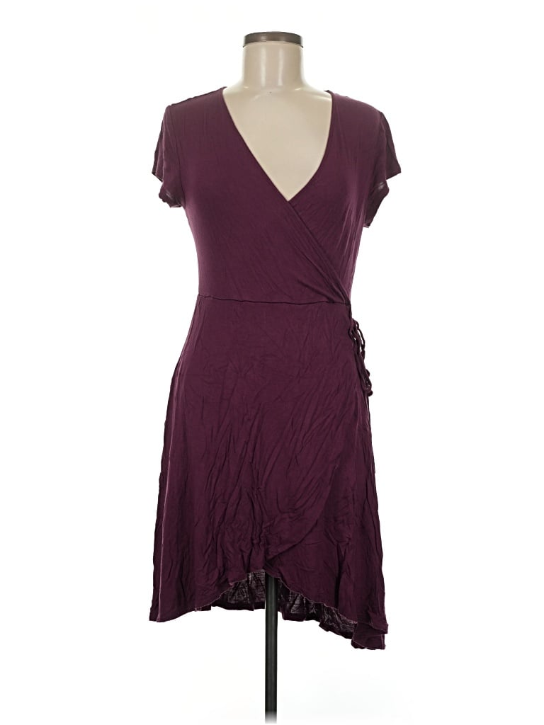 Pre-owned Faded Glory Cocktail Dress In Burgundy