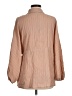 Shein 100% Polyester Tan 3/4 Sleeve Blouse Size 6 - photo 2