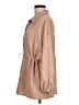 Shein 100% Polyester Tan 3/4 Sleeve Blouse Size 6 - photo 5