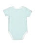 Little Beginnings Color Block Teal Short Sleeve Onesie Size 6-9 mo - photo 2