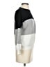 Shein Color Block Gray Pullover Sweater Size S - photo 4