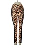 P.E Nation Animal Print Orange Active Pants Size S - photo 1