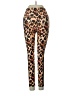 P.E Nation Animal Print Orange Active Pants Size S - photo 2