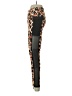 P.E Nation Animal Print Orange Active Pants Size S - photo 5
