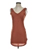 Shein Brown Orange Sleeveless T-Shirt Size 4 - photo 1