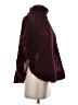 Unbranded Burgundy Poncho Size XS (estimated) - photo 4