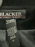 Blacker by Stanley Blacker 100% Polyester Black Blazer Size 12 - photo 6