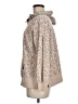 Pink Rose Animal Print Tan Pullover Sweater Size M - photo 5