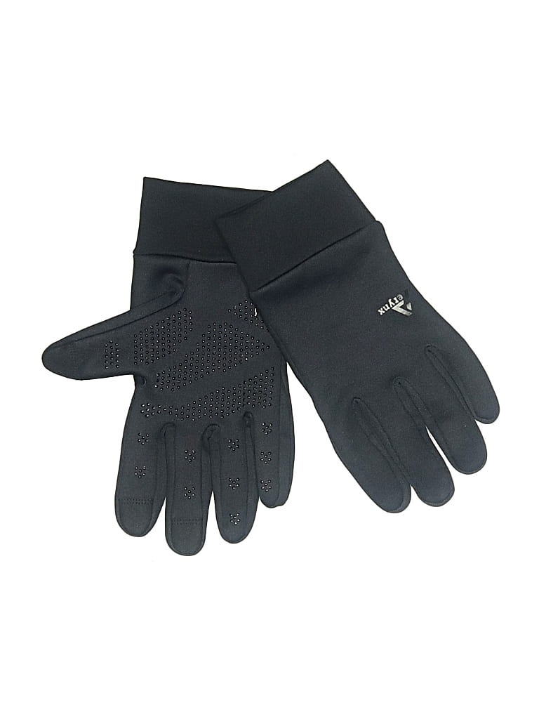 Pre-owned Assorted Brands Gloves In Black