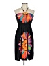 Unbranded Tropical Black Cocktail Dress Size 13 (estimated) - photo 1
