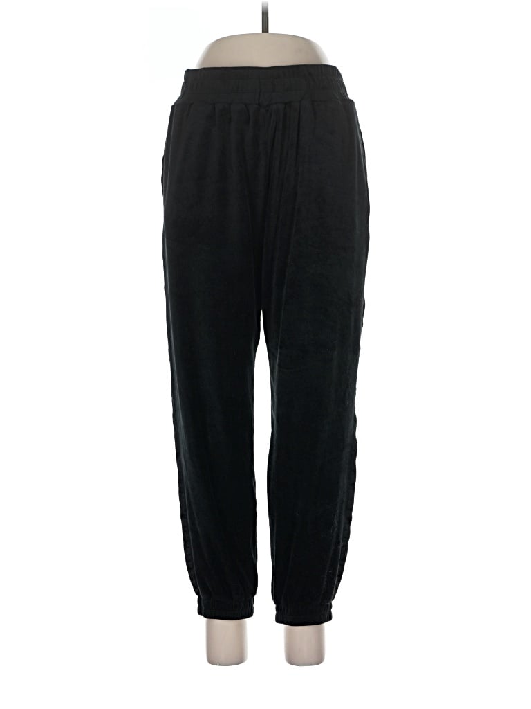 Bare Necessities Casual Pants - High Rise: Black Bottoms - Size Large
