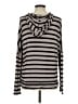 XXI Stripes Silver Pullover Sweater Size M - photo 2