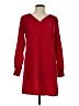 H&M 100% Polyester Red Long Sleeve Top Size 6 - photo 1