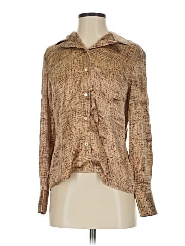 Austin Reed Long Sleeve Silk Top (view 1)