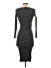 Taylor 100% Polyester Gray Casual Dress Size S - photo 2