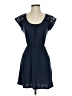 Mudd Solid Blue Casual Dress Size S - photo 1