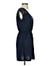 Mudd Solid Blue Casual Dress Size S - photo 4