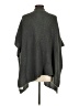 Ann Taylor LOFT 100% Acrylic Gray Poncho Size XS - Sm - photo 2