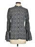 MICHAEL Michael Kors Polka Dots Gray Long Sleeve Blouse Size S - photo 1