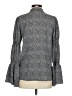 MICHAEL Michael Kors Polka Dots Gray Long Sleeve Blouse Size S - photo 2