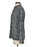 MICHAEL Michael Kors Polka Dots Gray Long Sleeve Blouse Size S - photo 5