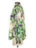 Shein 100% Polyester Print Green Long Sleeve Blouse Size S - photo 5