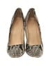 J.Crew Animal Print Ivory Tan Heels Size 7 1/2 - photo 2