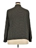 Karen Scott Polka Dots Black Long Sleeve Blouse Size 2X - photo 2