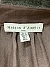Maison d' Amelie 100% Polyester Brown Long Sleeve Blouse Size L - photo 7