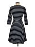 Gilli Stripes Black Casual Dress Size S (estimated) - photo 2