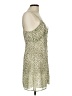 Le Lis 100% Polyester Animal Print Green Cocktail Dress Size L - photo 4