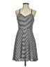 Express 100% Polyester Stripes Black Casual Dress Size 2 - photo 1