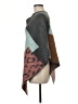 Unbranded 100% Acrylic Teal Gray Poncho One size - photo 5