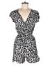 Ann Taylor LOFT 100% Rayon Hearts White Black Romper Size 6 - photo 1