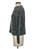 Basics Tweed Gray Black Pullover Sweater Size S - photo 5