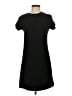 Zara Solid Black Casual Dress Size S - photo 1