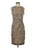 J. McLaughlin Animal Print Tan Cocktail Dress Size 4 - photo 1