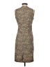 J. McLaughlin Animal Print Tan Cocktail Dress Size 4 - photo 2